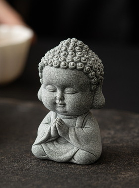 恬静生活青砂石装饰摆件