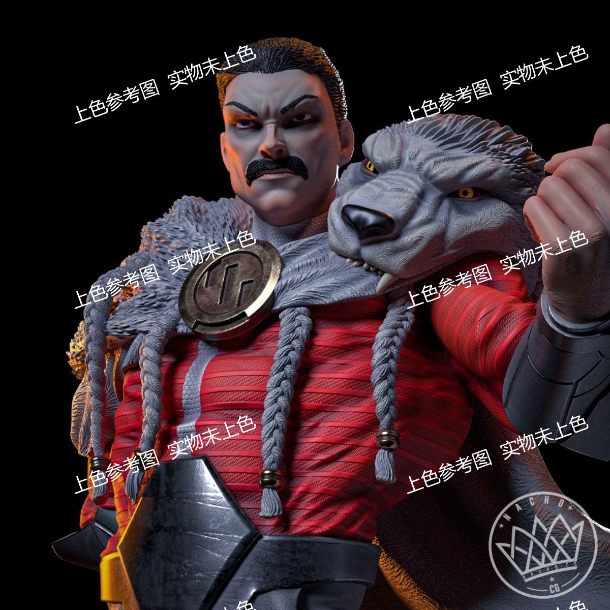 无敌少侠 崔格3D打印模型STL图纸模型素材白模{自动发货} - 图2