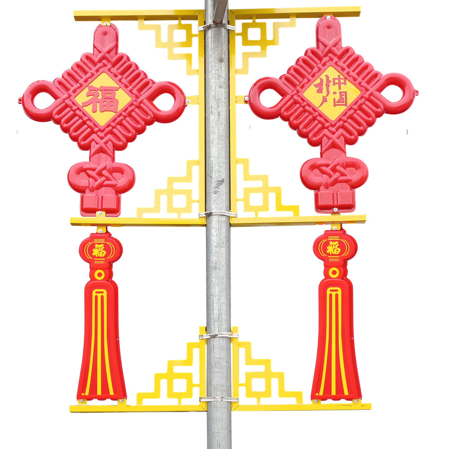 户外LED1.3米中国结新农村道路灯杆社区亮化装饰灯具喜庆节日景观,淘宝优惠券,粉丝福利购,淘宝优惠卷