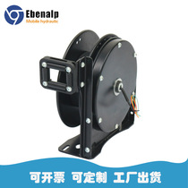 Low pressure electrostatic cable coil disc low pressure electrostatic coil winder with low pressure discharge of electrostatic scrolls by Ebeni EB330