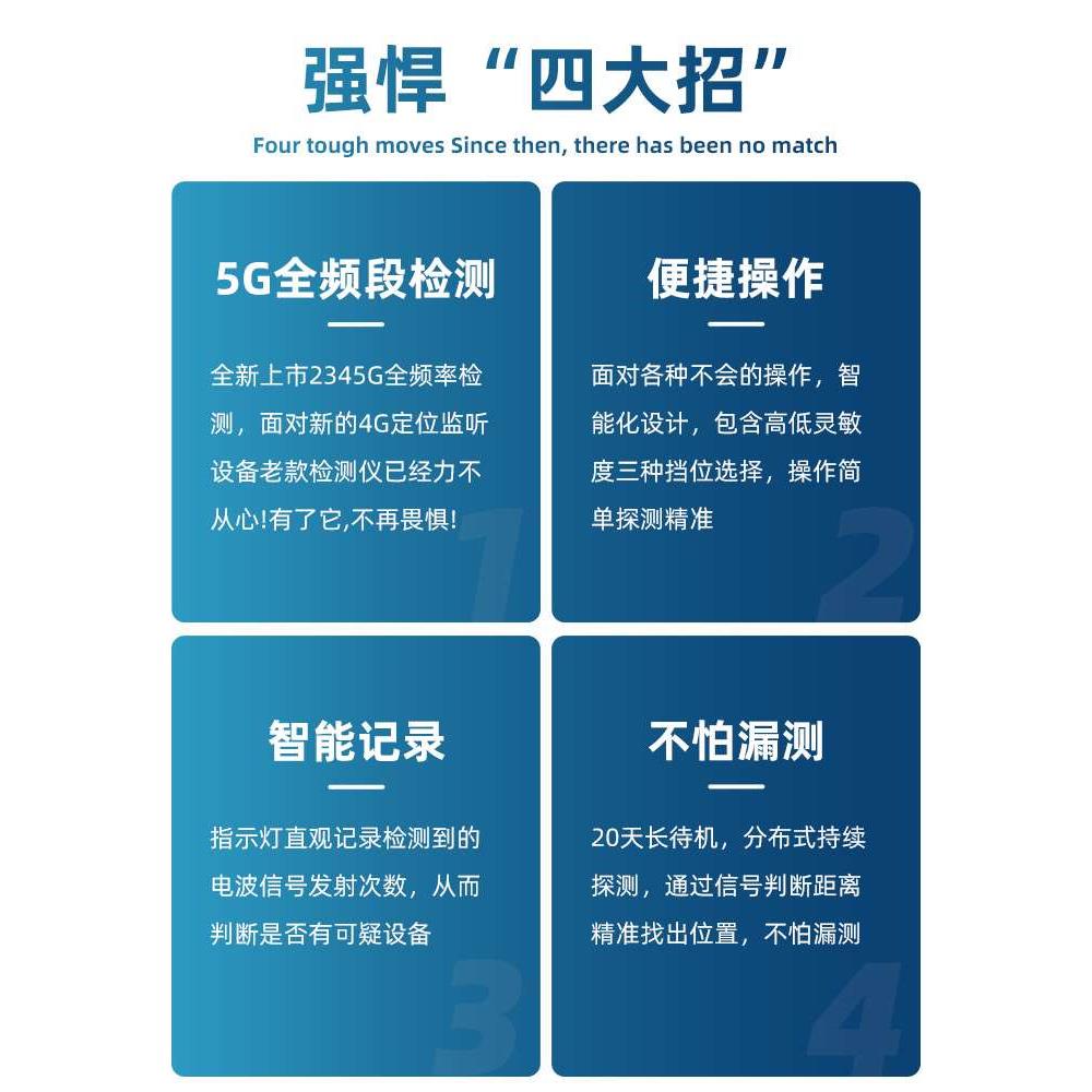 汽车gps探测仪扫描探测器反监听防监控定位检测追踪订位车辆信号 - 图3