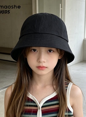 夏薄款圆顶短檐帽子小头