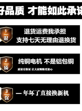 正品纯铜21吹风机交流电机发廊大功率电吹风马达带风叶吹风机配件