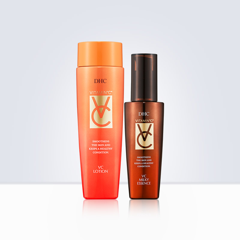 DHC海外旗舰店DHC【保税包邮】VC水乳2件套装 嫩肤补水保湿淡斑美白滋养抗氧化0