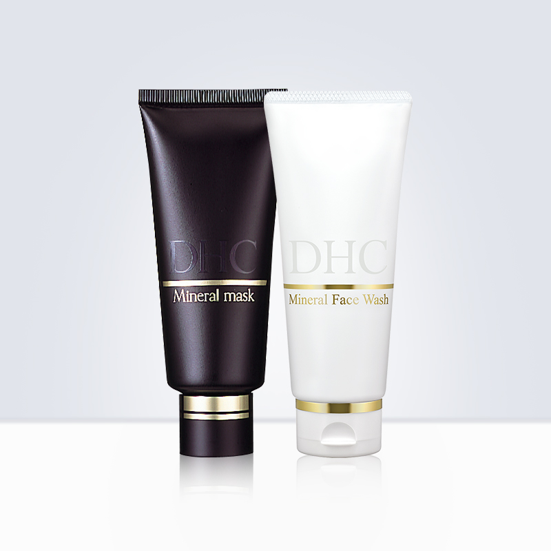 DHC海外旗舰店DHC【保税包邮】矿物泥净白洁面2件套装 洗面乳 面膜 白嫩美肌0