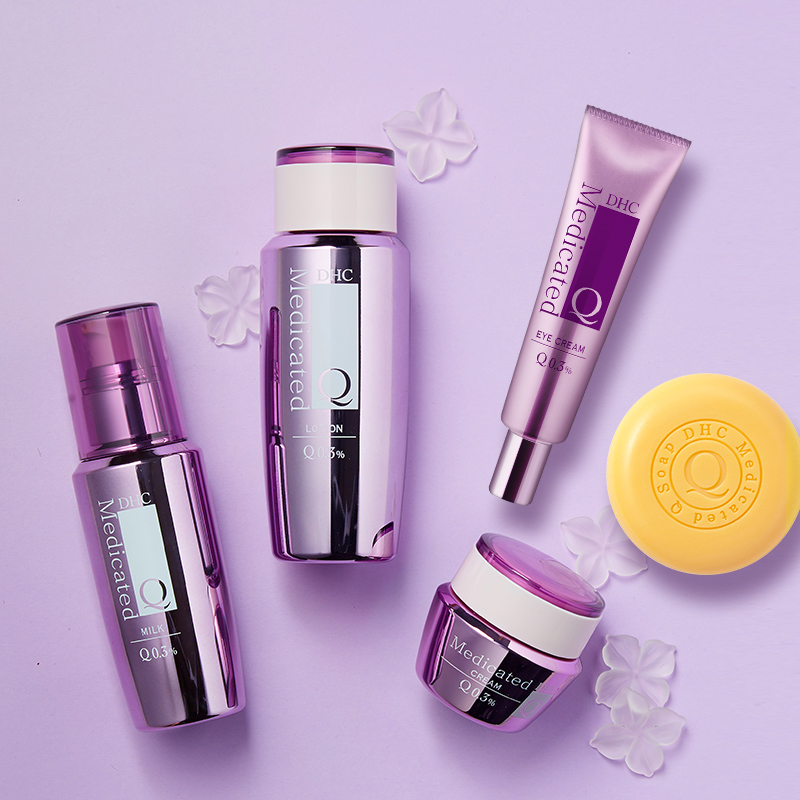 DHC海外旗舰店DHC【保税包邮】辅酶精萃赋活系列5件套装 Q10补水保湿洁眼霜3