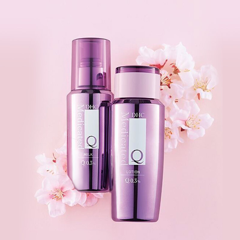 DHC【保税包邮】辅酶Q10紧致护肤2件水乳套装 爽肤水乳液保湿进口