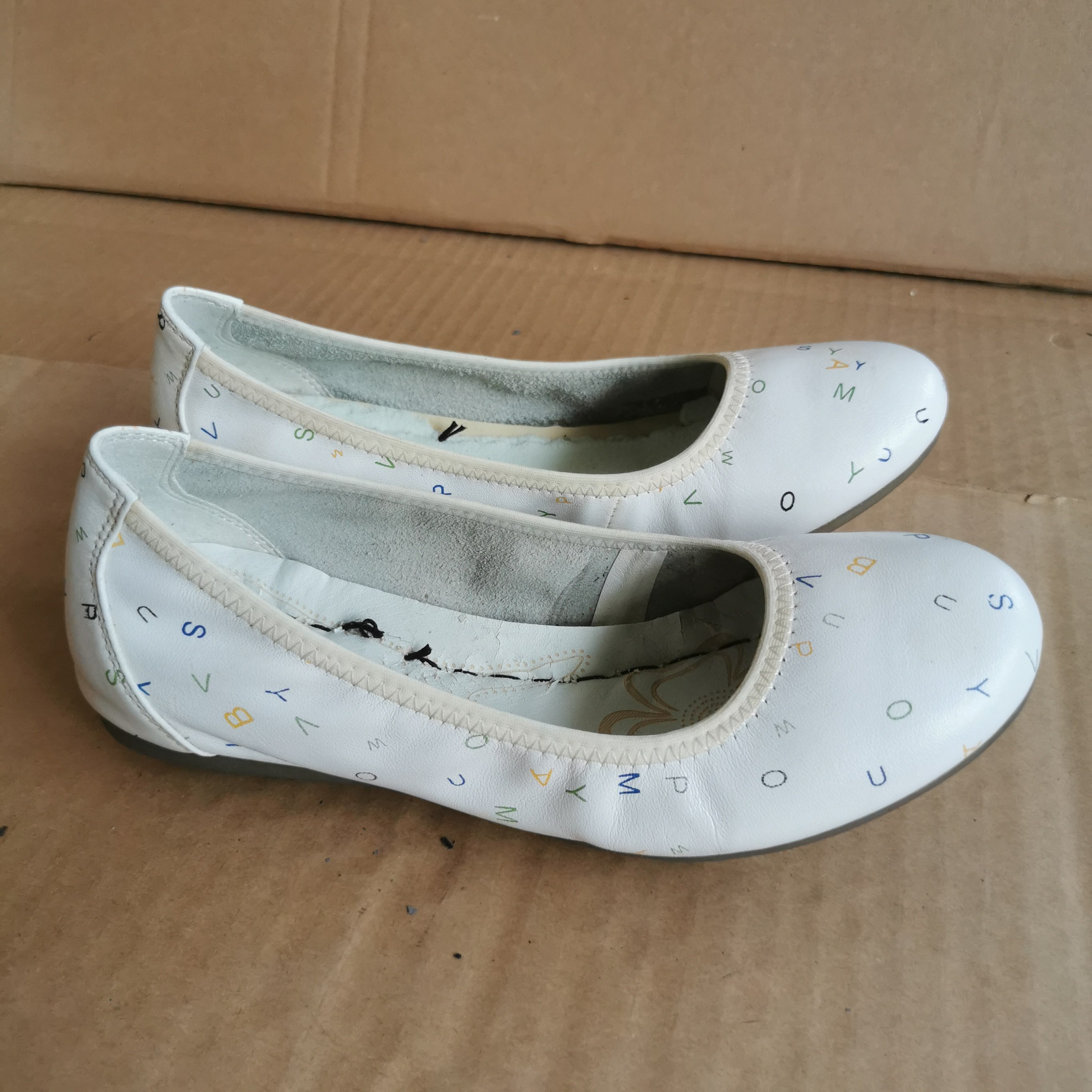 瑕疵清仓5302库存女鞋法式圆头平底单鞋女百搭浅口一脚蹬芭蕾舞鞋,淘宝优惠券,粉丝福利购,淘宝优惠卷