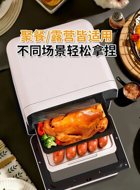 志高可视空气炸锅微波炉烤箱蒸烤