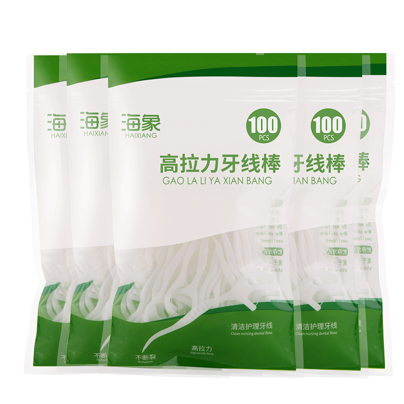 海象正畸5袋500支牙线棒 海象牙线/牙线棒