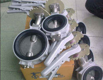 进口日本北泽蝶阀 10XJMEA铝合金蝶阀 KITZ手动蝶阀 对夹式蝶阀 - 图1