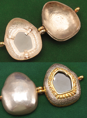 嘎乌盒纯尼泊尔项链铜制