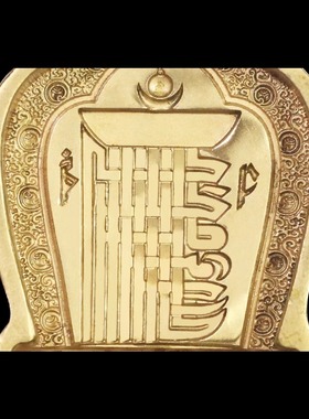 藏式十相自在纯铜擦擦佛像模