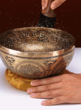 纯铜尼泊尔手工碗家用民族风