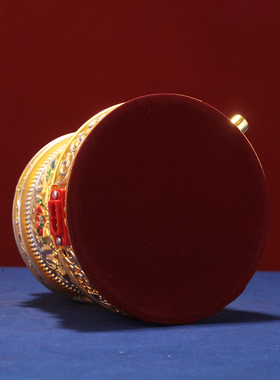 电动手摇电转动底座合金底座西藏式色摆件座莲花八吉祥usb口插电