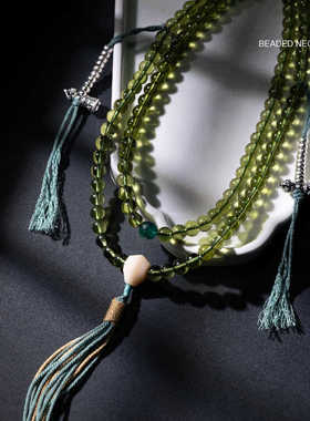 老琉璃直径8毫米藏式琉璃佛珠