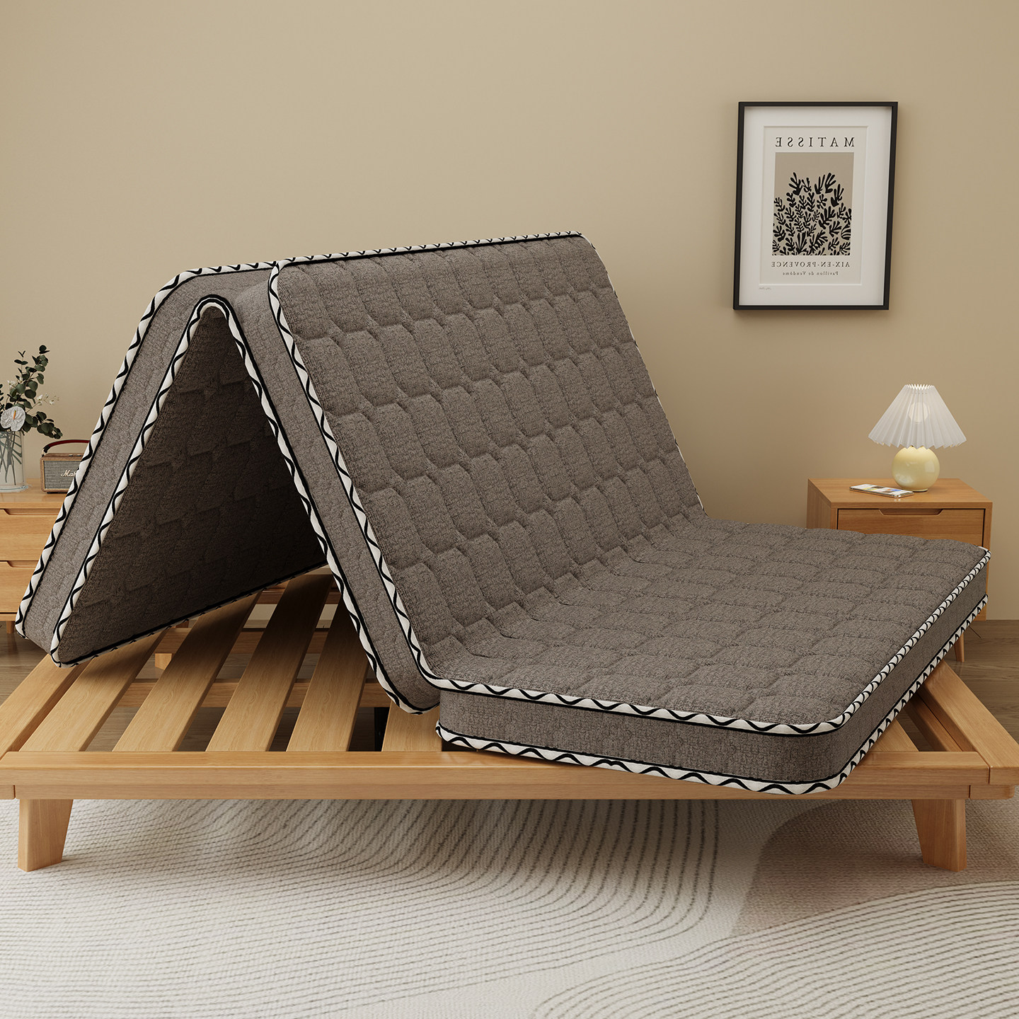 全棕床垫硬垫子天然椰棕榈护脊专用床垫10厘米偏硬3e环保纯棕床垫,淘宝优惠券,粉丝福利购,淘宝优惠卷