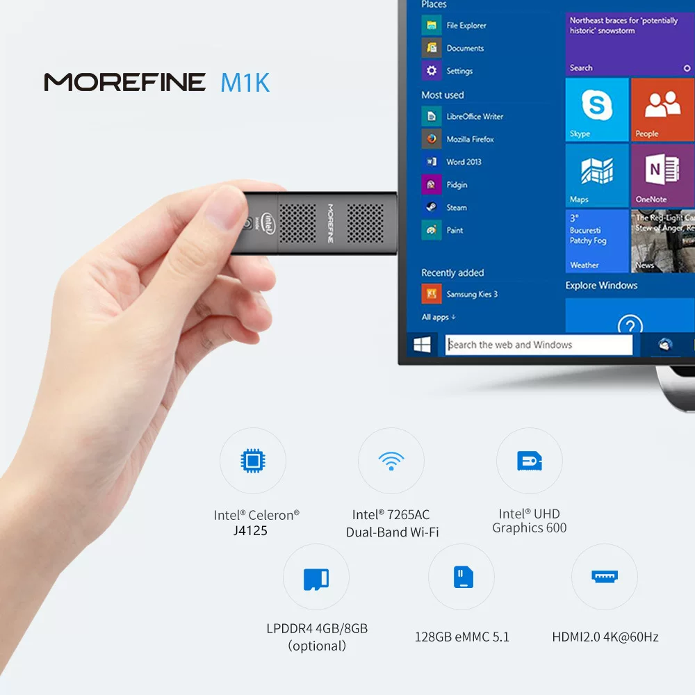 Small pocket handheld laptop, J4125, windows11