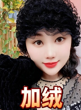 遮盖白发专用帽子四季通用