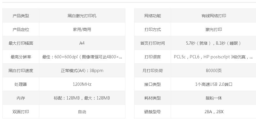 惠普HP M403d 403n 403dw 403dn 402DN 405DW双面激光打印机二手 - 图2