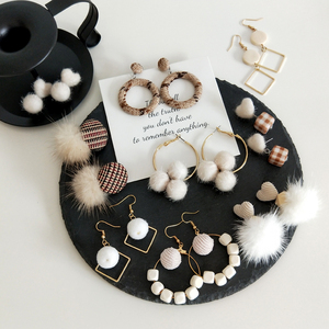 小众设计感耳钉耳坠