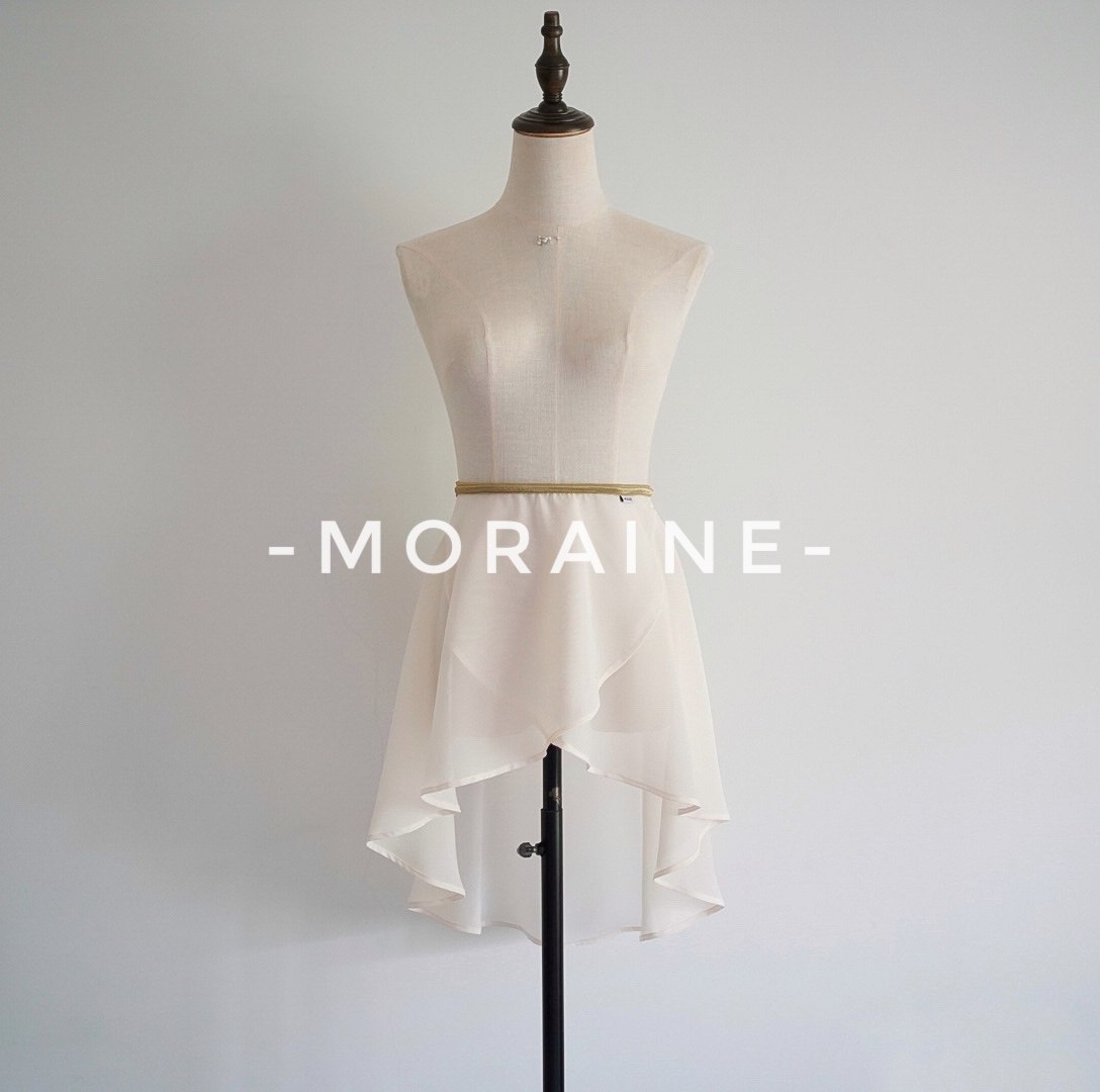 Moraine梦莲芭蕾一片式弹力系带纯色纱舞蹈排练裙 Pearl,淘宝优惠券,粉丝福利购,淘宝优惠卷