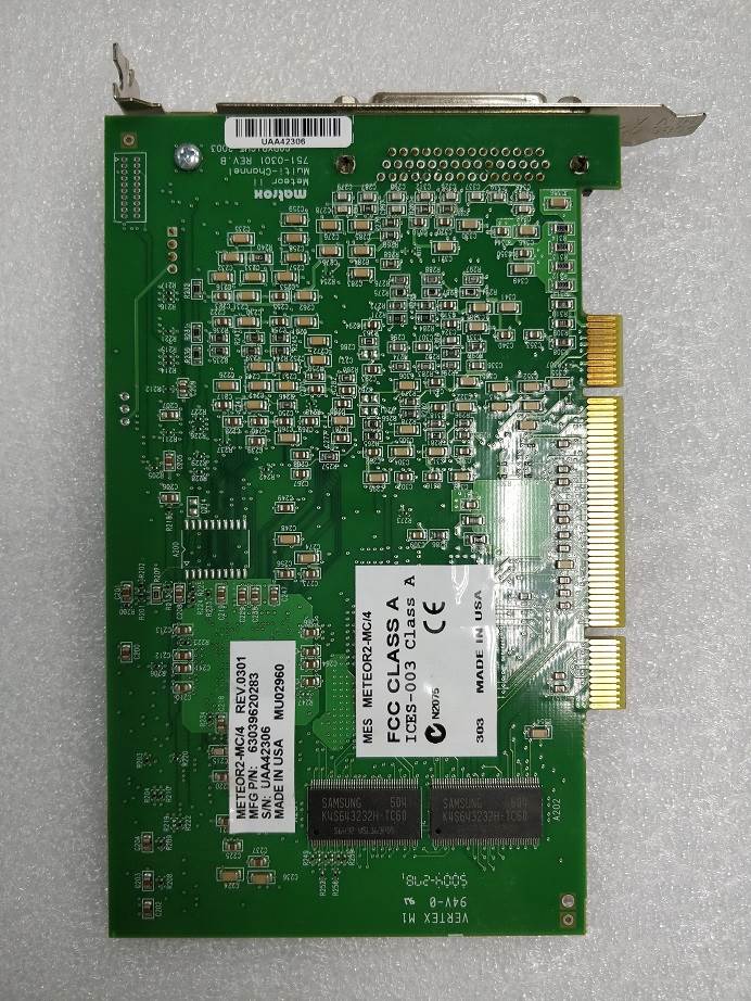 MATROX METEOR2-MC/4* Y751-0301 REV.A REV.B 原装拆机采集卡议 - 图1