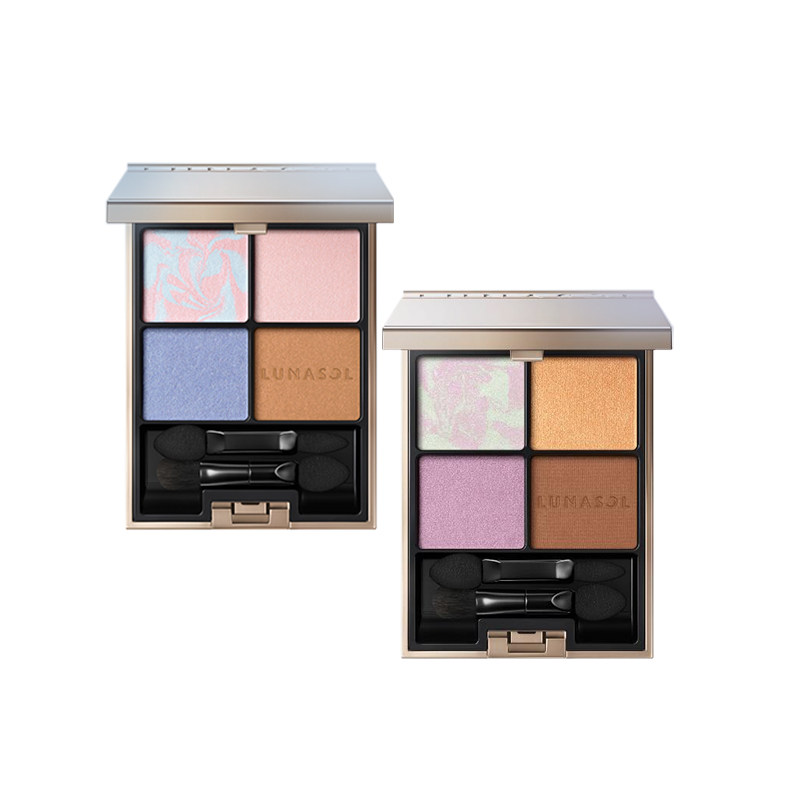 嘉娜宝lunasol灵眸亮彩2023眼影盘 kanebo海外眼影