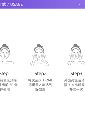 安耐晒小金瓶高倍防晒防水防汗