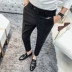 Mùa xuân và mùa hè quần lửng chín điểm quần tây nam chân thon phiên bản Hàn Quốc của xu hướng ăn mặc thẳng kinh doanh phù hợp với quần âu - Suit phù hợp áo vest nam hàn quốc Suit phù hợp