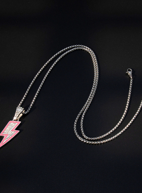 韩版小熊项链女ins潮小熊挂链