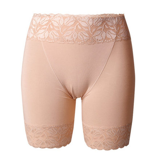 彩田安全裤女30527蕾丝莫代尔防走光打底裤收腹提臀三分短裤夏薄 - 图3