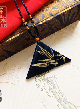 胎毛发小布袋DIY平安符袋