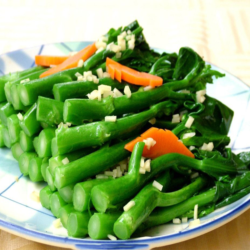 新鲜小芥兰 广东芥蓝菜农家现摘绿色无公害蔬菜食用芥兰苔3斤包邮