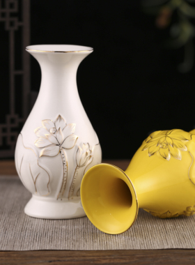 室内香炉陶瓷花瓶供佛用品
