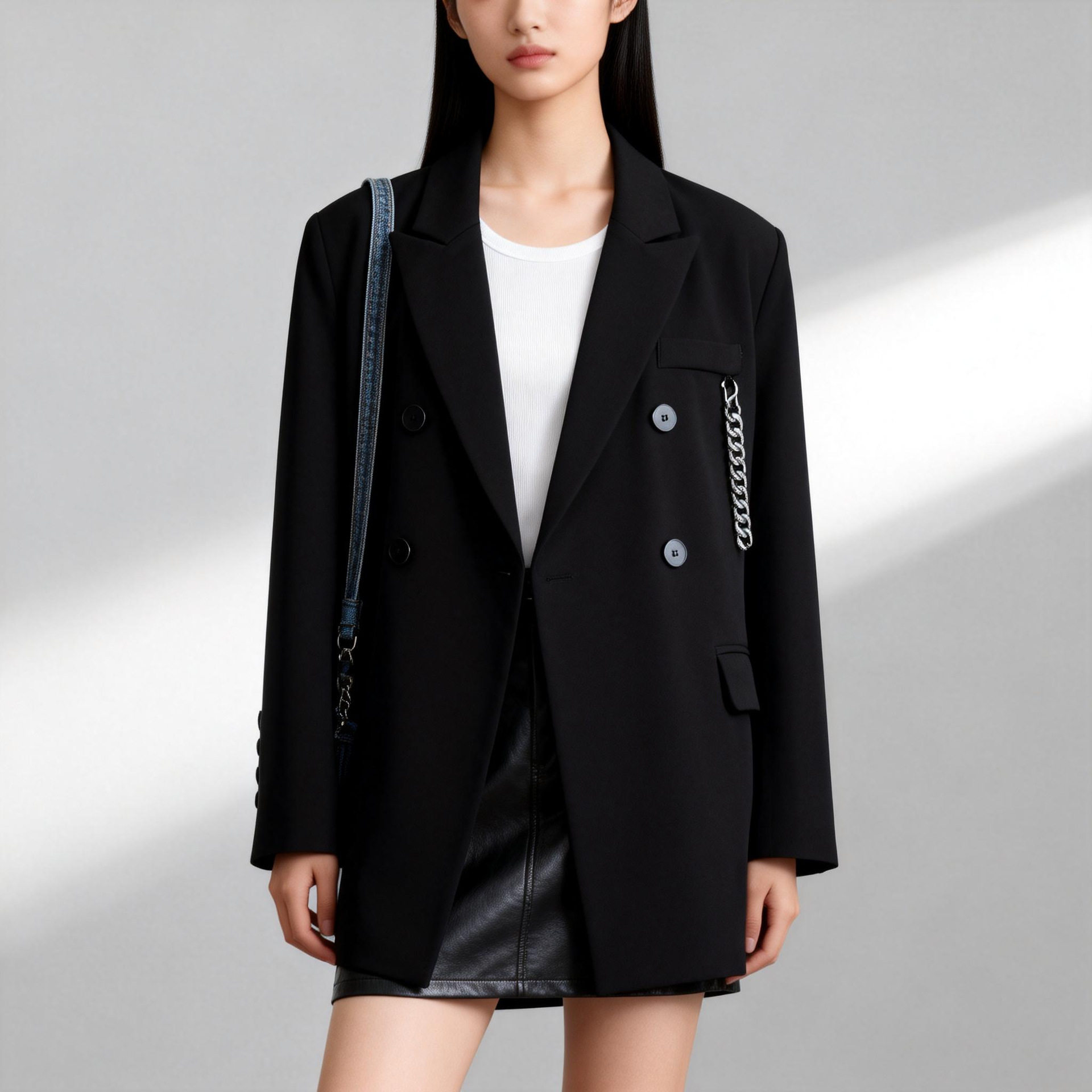 西装外套女新款感洋气宽松显瘦休闲oversize春秋女装上衣潮,淘宝优惠券,粉丝福利购,淘宝优惠卷