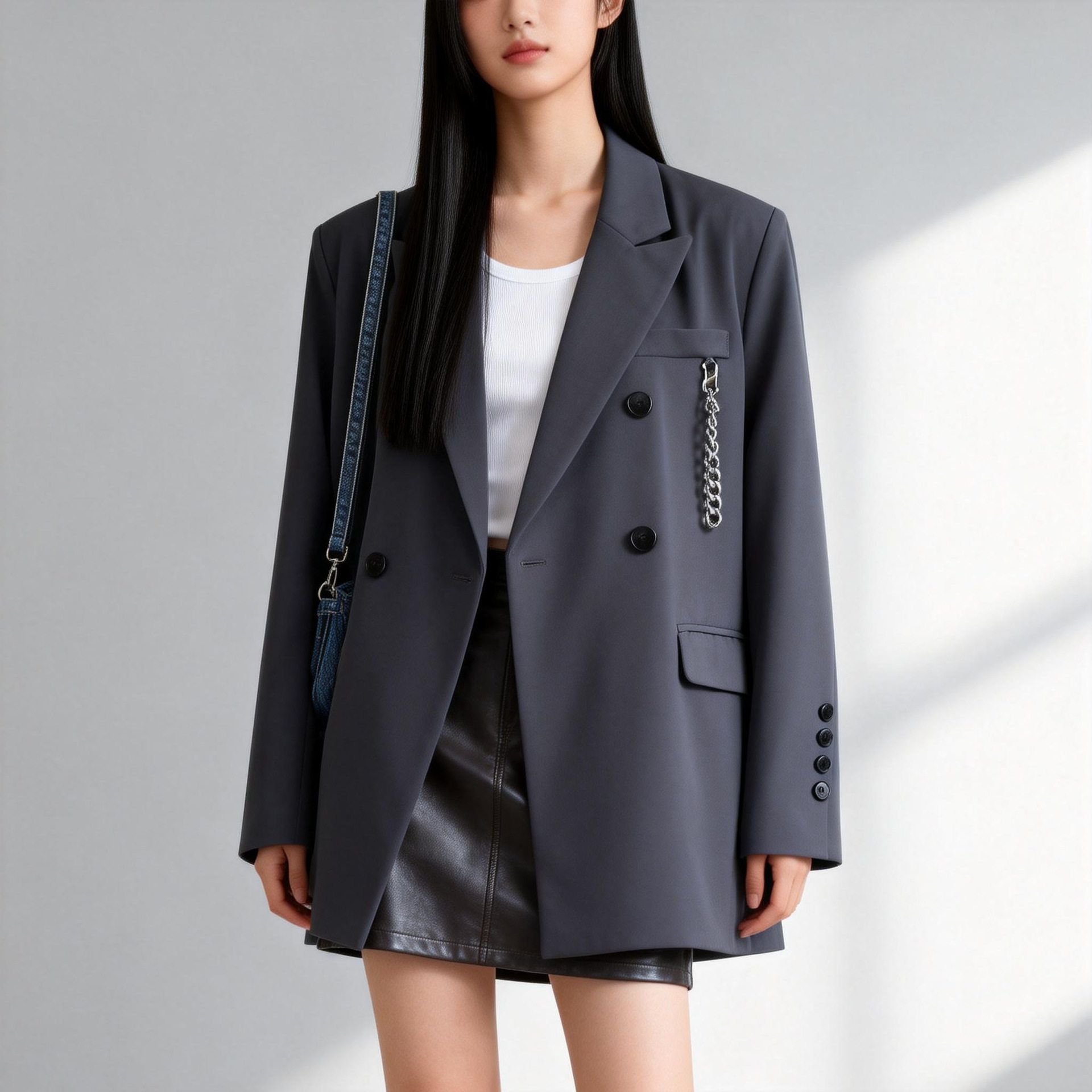 西装外套女新款感洋气宽松显瘦休闲oversize春秋女装上衣潮,淘宝优惠券,粉丝福利购,淘宝优惠卷