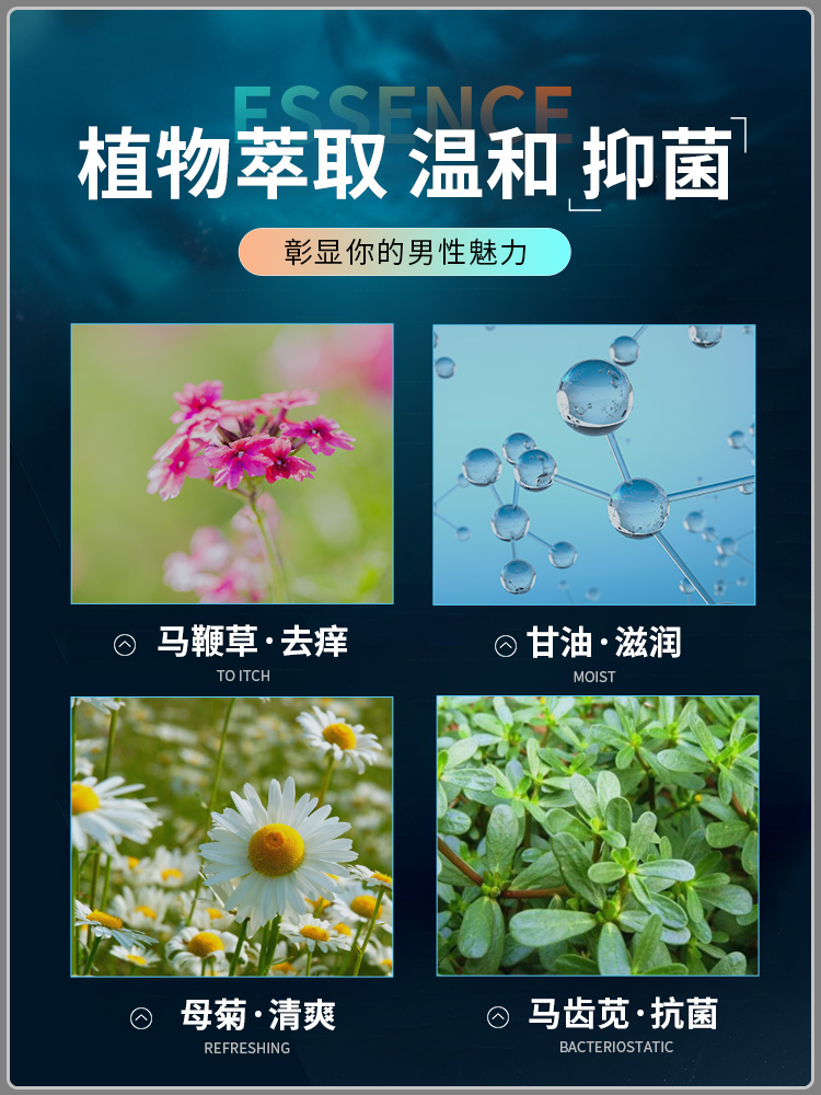 妇炎洁男性私处清洗液男士沐浴露 妇炎洁闪亮私处洗液