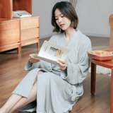 Летний тонкий белый банный халат, сексуальная быстросохнущая пижама, для салонов красоты