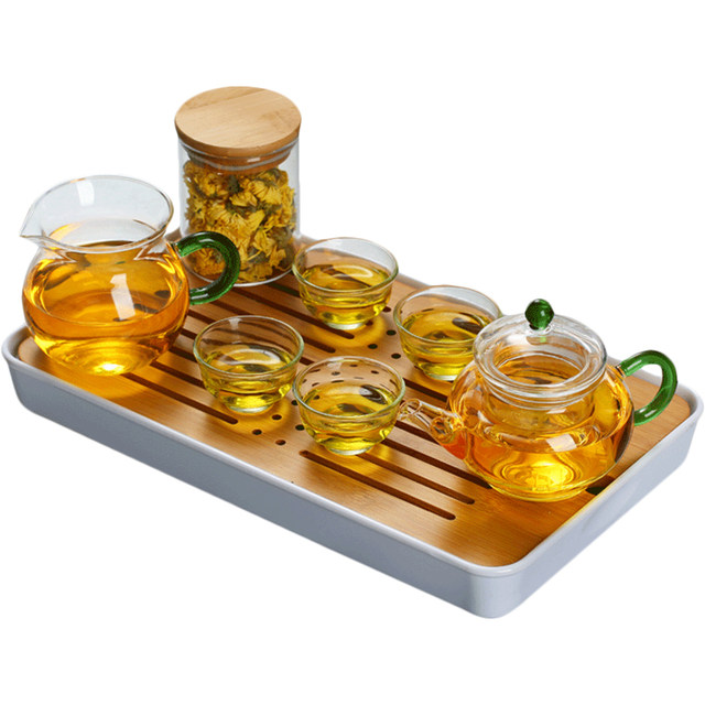 Outdoor travel Japanese suit one pot of kung fu tea set