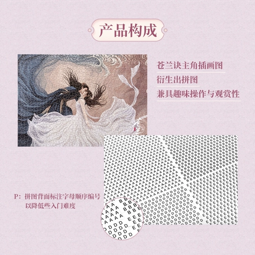 [Канглан Юэ Официальное подлинное разрешение] Кривая дыня произвела тысячи головоломок, восточный зеленый канг канг Сяо Орхидея 1000