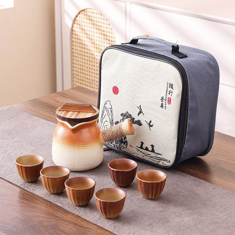 【带盖】烤奶茶罐罐壶围炉煮茶壶收纳包套装可干烧煮茶器旅行茶具,淘宝优惠券,粉丝福利购,淘宝优惠卷