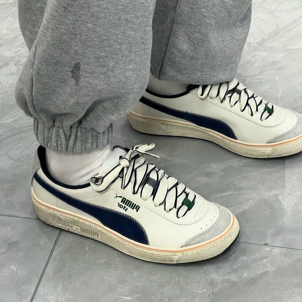 PUMA彪马男女脏脏鞋低帮经典复古休闲板鞋网球鞋 STAR 395386,淘宝优惠券,粉丝福利购,淘宝优惠卷