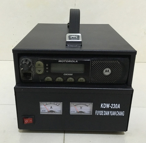 适配摩托罗拉GM950GM3188 GM3688车台机箱基地台机柜电源KDW-230A - 图1