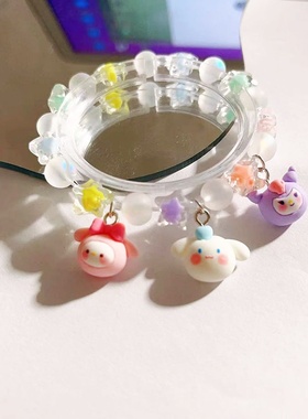 学生手串三丽鸥糖果色星星手链女凯蒂猫美乐蒂玉桂狗甜美送闺蜜