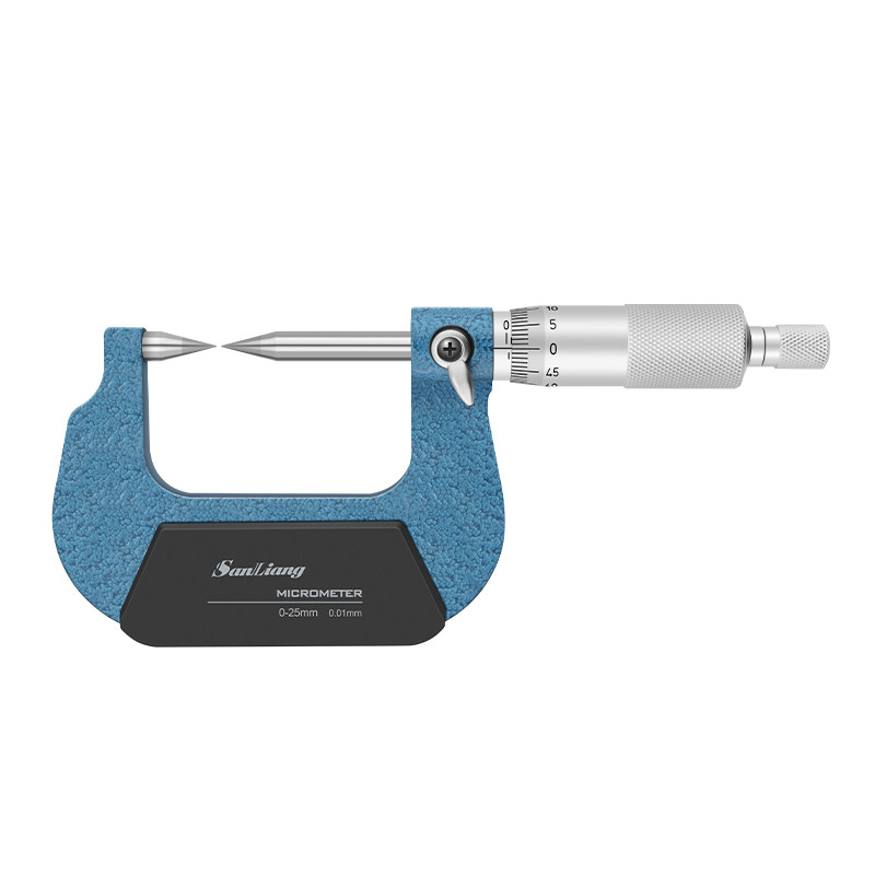 日本三量双尖头千分尺30°机械单双扁尖头高精电子螺旋测微器卡尺,淘宝优惠券,粉丝福利购,淘宝优惠卷
