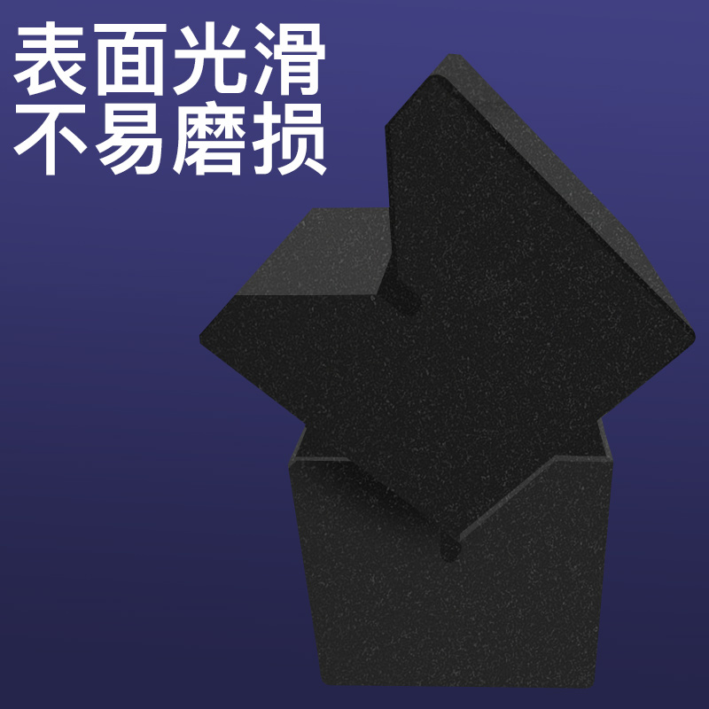 日本三量大理石V型块划线检验测量V形型铁架台测定台检测铸铁方箱 - 图3