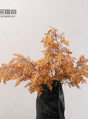 高仿真桔梗枝假花花艺塑料绢花