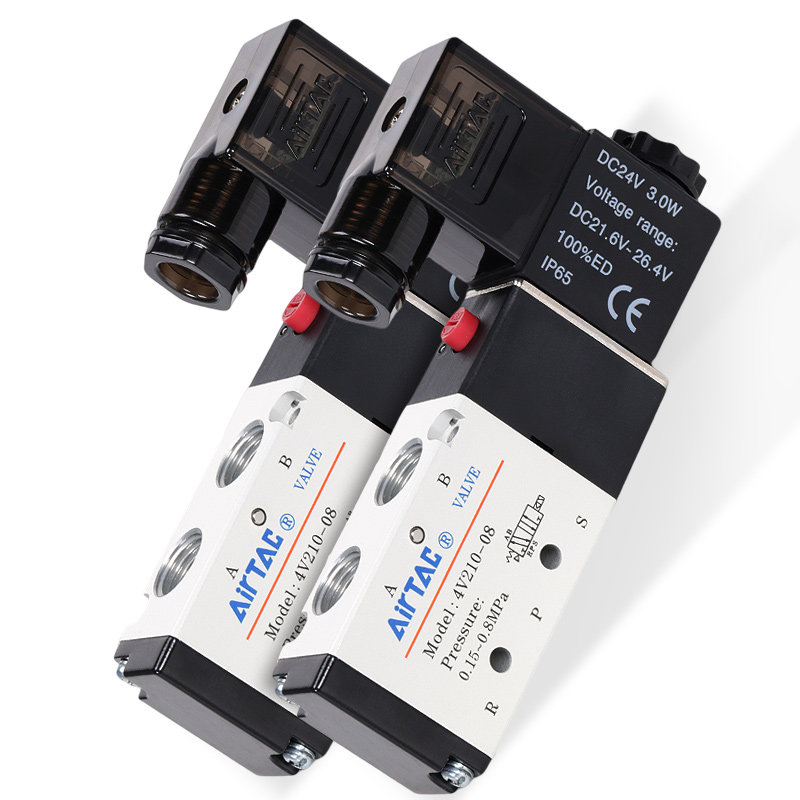 亚德客4V210-08气动电磁阀4V110-06-4V310-08-10-DC24V电控气动阀,淘宝优惠券,粉丝福利购,淘宝优惠卷