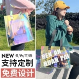 Льняная сумка из ПВХ, делается под заказ, подарок на день рождения